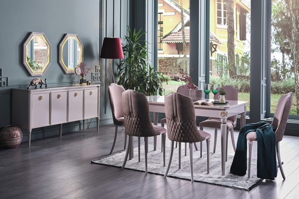 istikbal luxe yemek odası