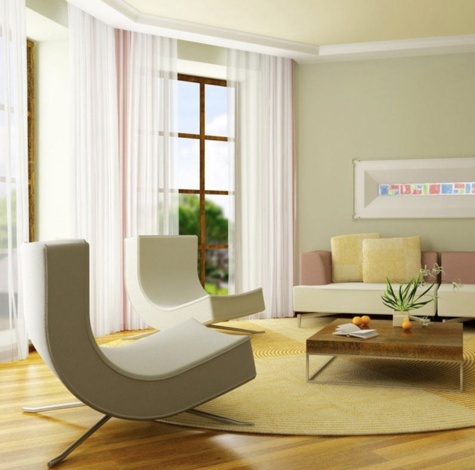 Yaz Aylarında Tercih Edilen Salon Boya Renkleri