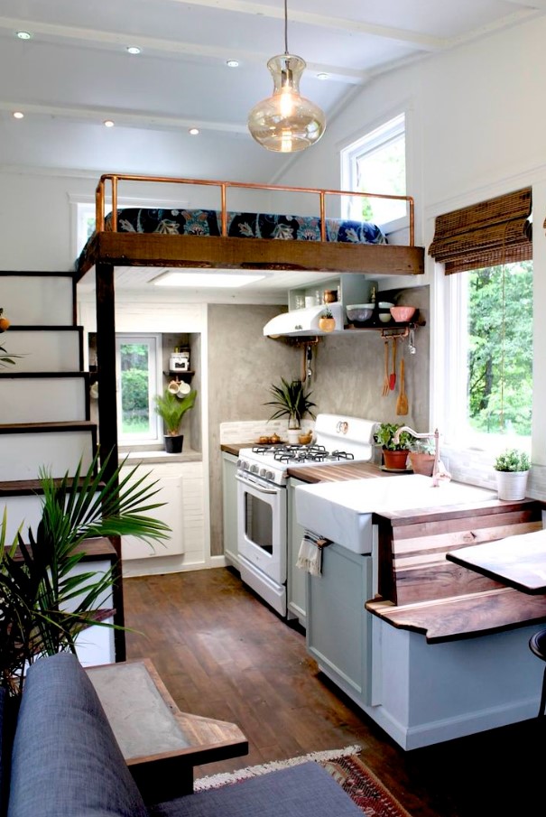 Sade Tiny House Dekorasyonu