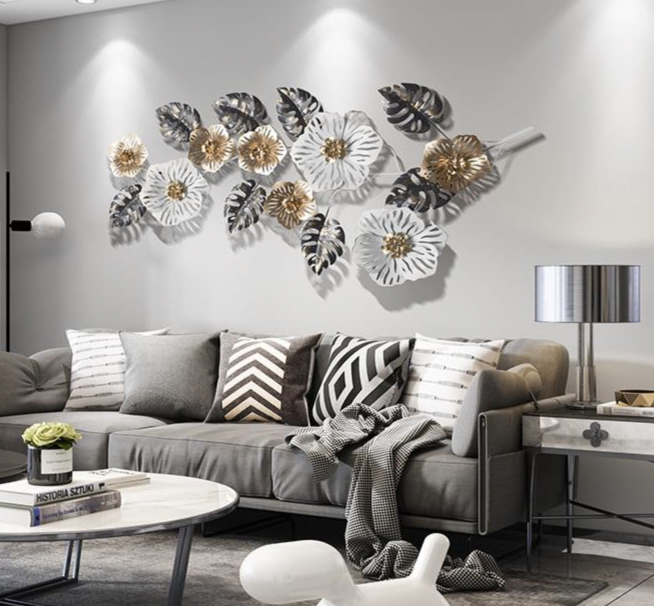 En İyi Modern Salon Duvar Aksesuarları