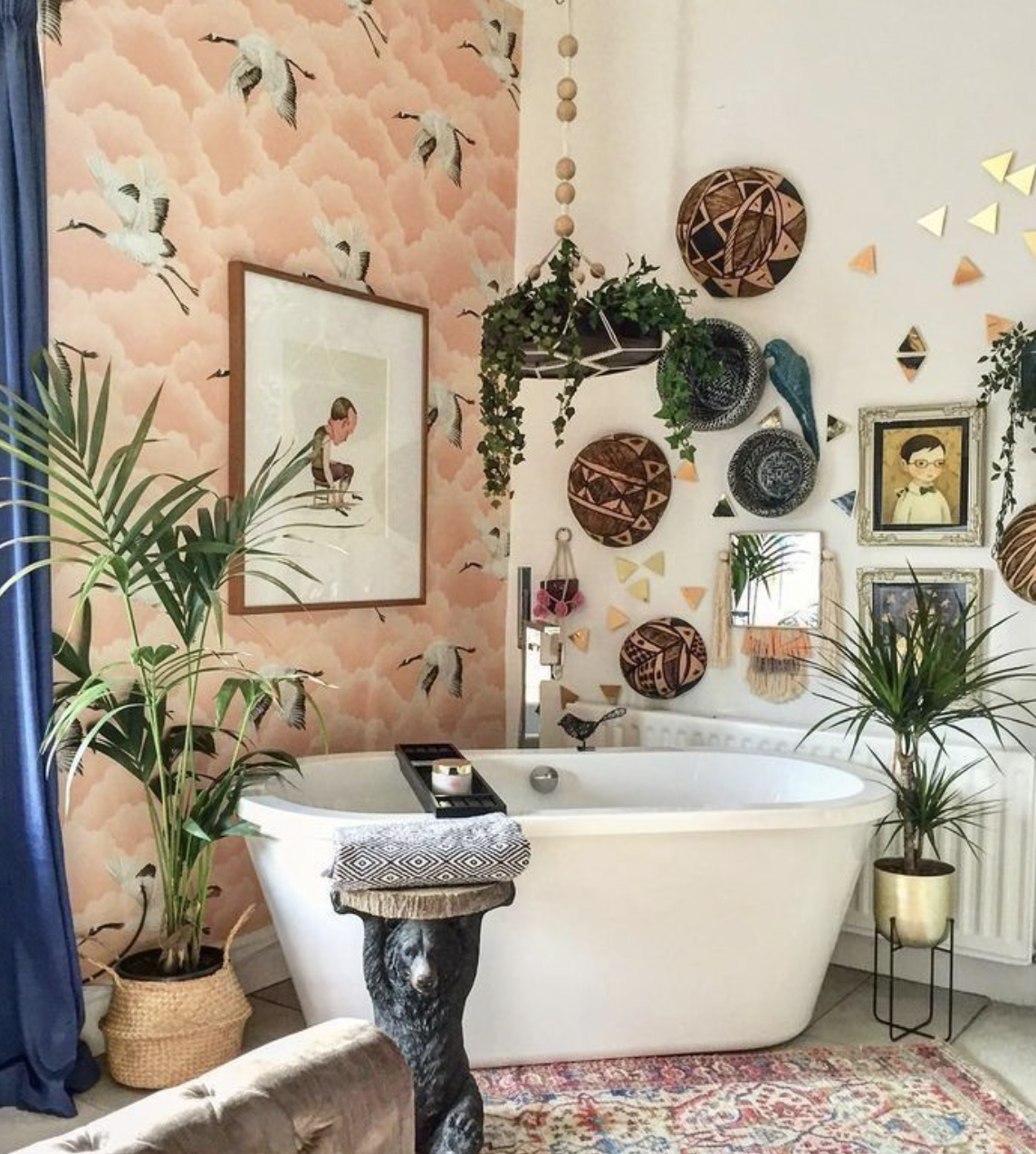 Bohem Banyo Dekorasyonunda Dikkat Edilmesi Gerekenler