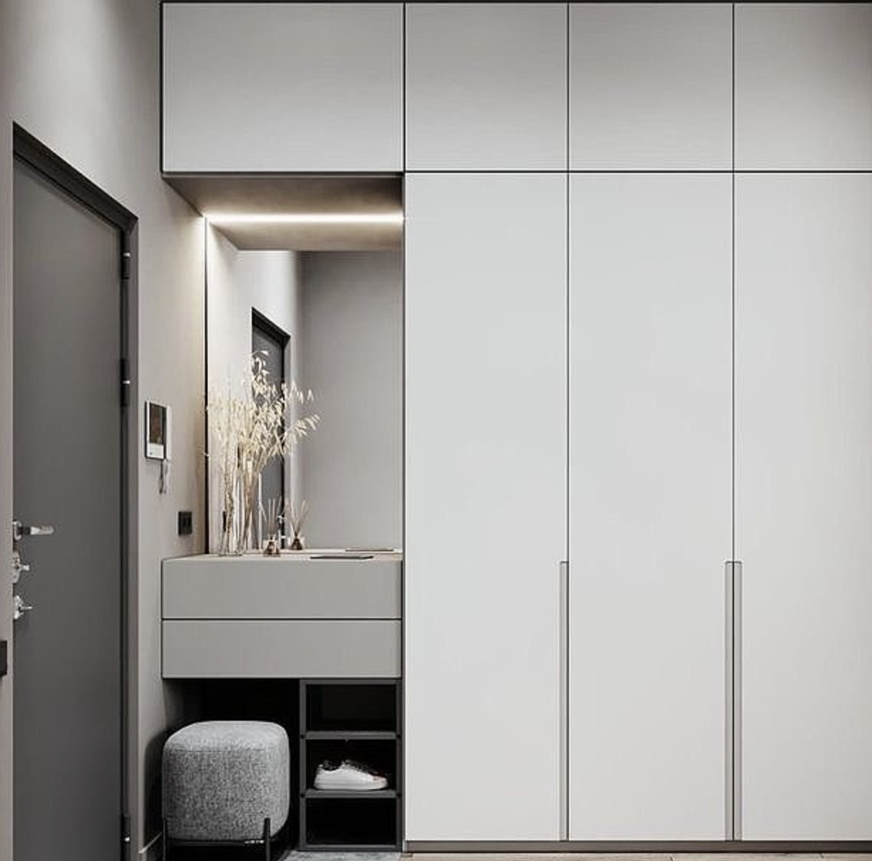 modern vestiyer modelleri